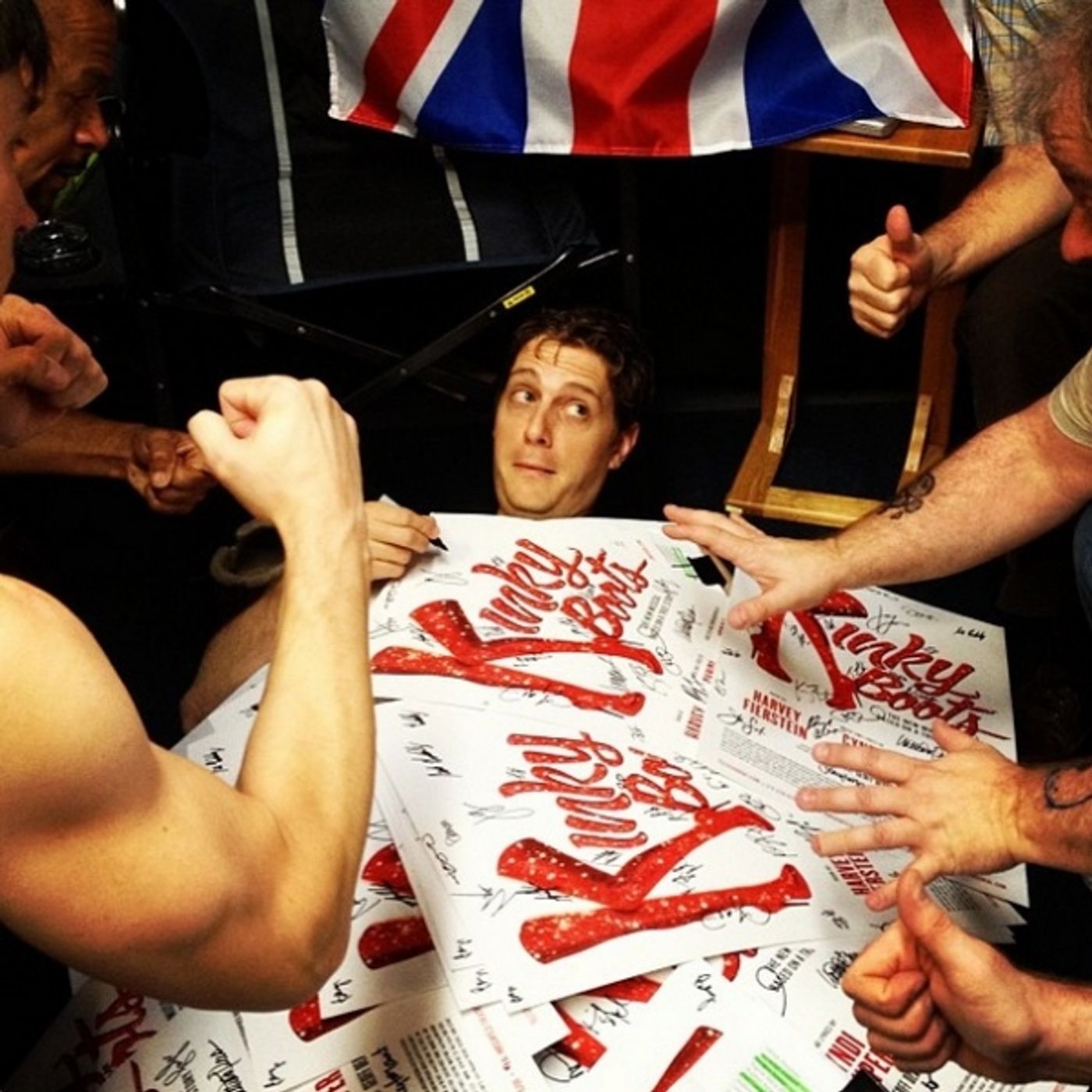 Photo Flash: Saturday Intermission Pics, Oct 26 - WE WILL ROCK YOU Channels ONCE, TOP HAT Closes in the West End and More!  Image