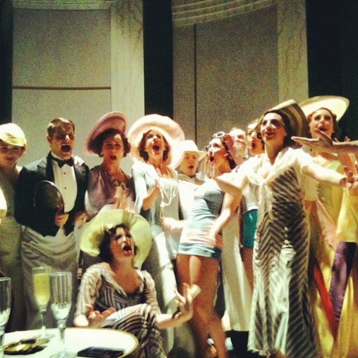 Photo Flash: Saturday Intermission Pics, Oct 26 - WE WILL ROCK YOU Channels ONCE, TOP HAT Closes in the West End and More!  Image