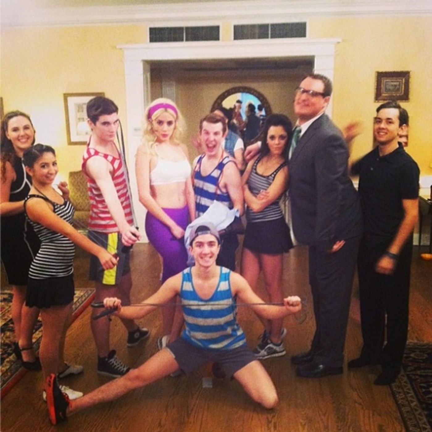 Photo Flash: Saturday Intermission Pics, Oct 26 - WE WILL ROCK YOU Channels ONCE, TOP HAT Closes in the West End and More!  Image