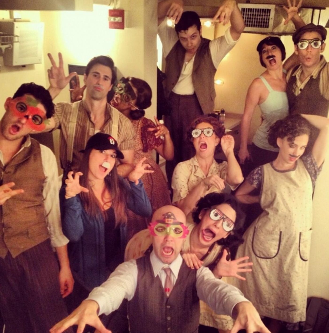 Photo Flash: Saturday Intermission Pics - October 26 - Part 2 - Men of Bucks County Playhouse's ROCKY HORROR SHOW Take on Title Character; Plus CINDERELLA & More! Image