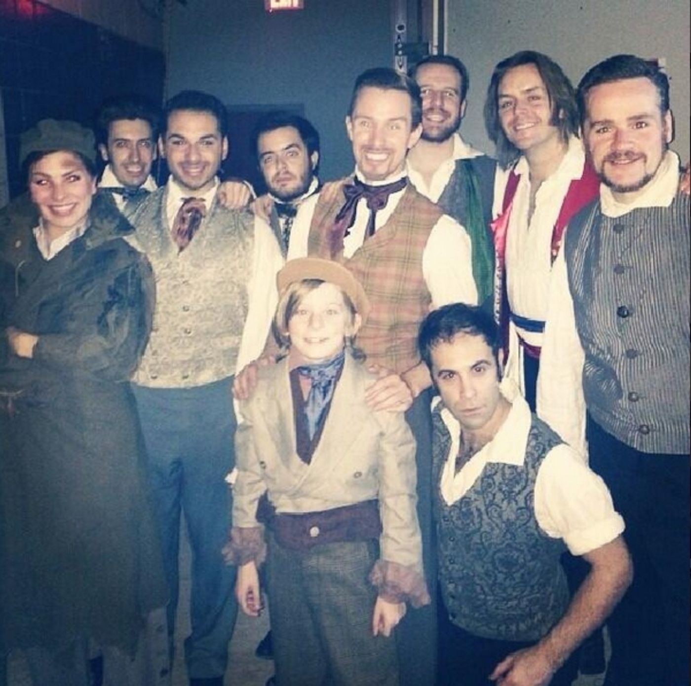 Photo Flash: Saturday Intermission Pics - October 26 - Part 2 - Men of Bucks County Playhouse's ROCKY HORROR SHOW Take on Title Character; Plus CINDERELLA & More! Image