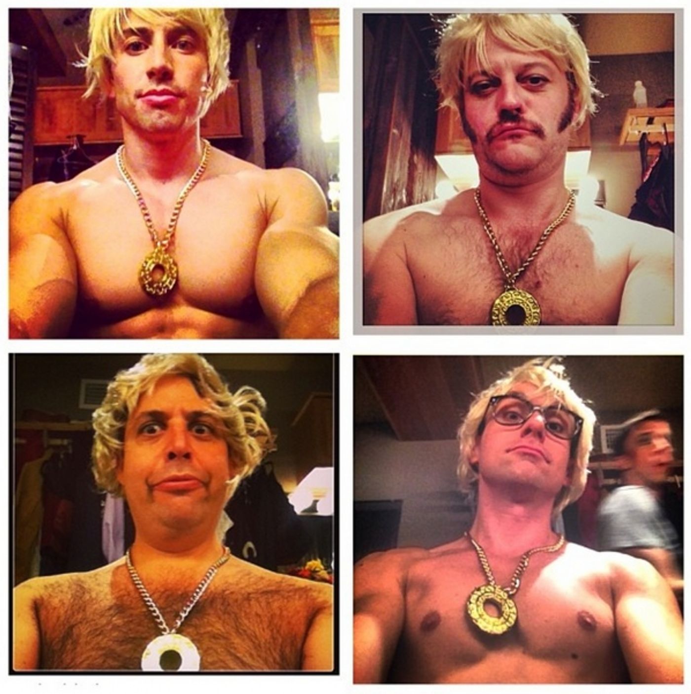 Photo Flash: Saturday Intermission Pics - October 26 - Part 2 - Men of Bucks County Playhouse's ROCKY HORROR SHOW Take on Title Character; Plus CINDERELLA & More! Image