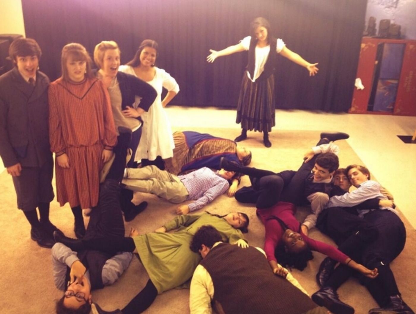 Photo Flash: Saturday Intermission Pics - October 26 - Part 2 - Men of Bucks County Playhouse's ROCKY HORROR SHOW Take on Title Character; Plus CINDERELLA & More! Image