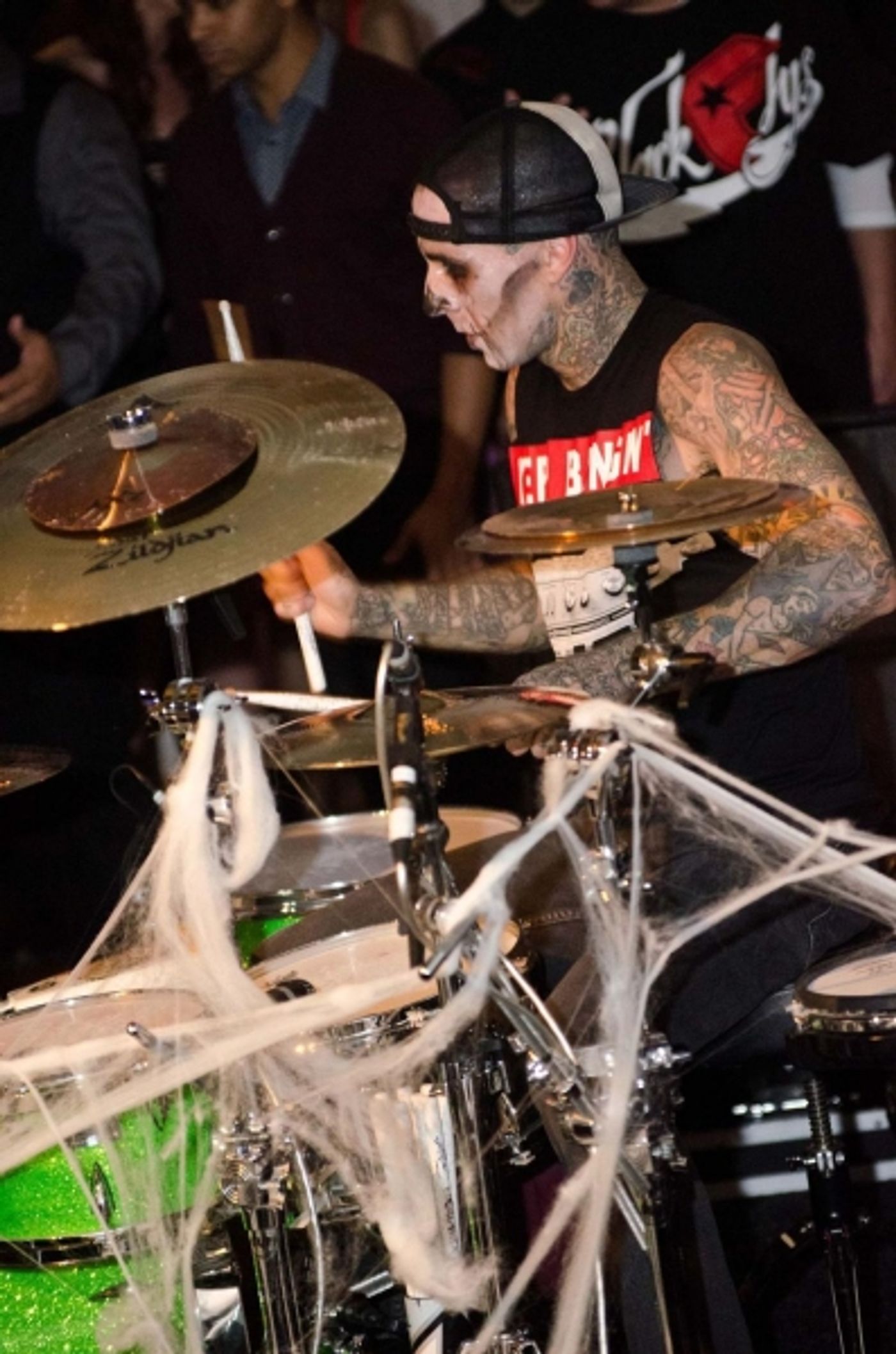 Photo Flash: Recap: Travis Barker and Mix Master Mike put on Spine-Tingling Mash-Up Set at PURE Nightclub - Saturday, Oct. 26 Image