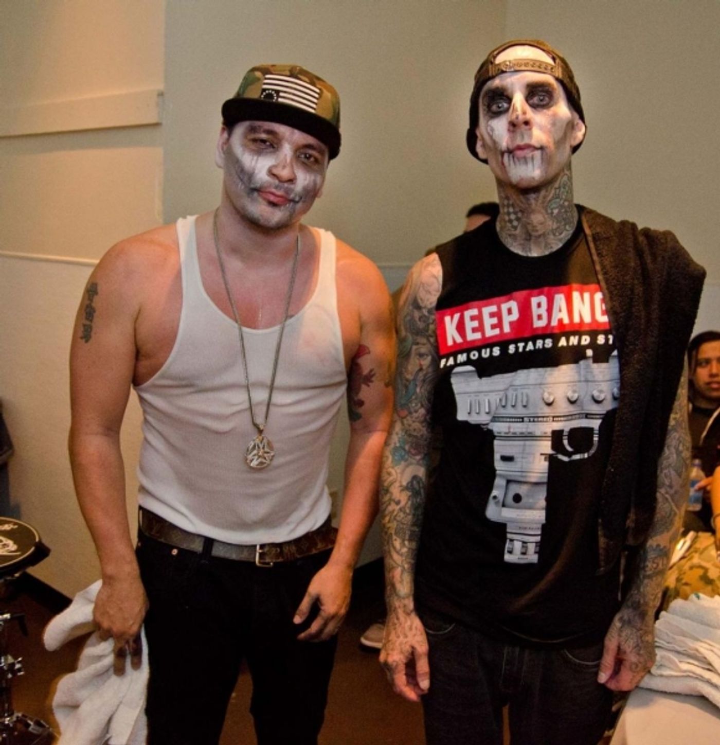 Photo Flash: Recap: Travis Barker and Mix Master Mike put on Spine-Tingling Mash-Up Set at PURE Nightclub - Saturday, Oct. 26 Image