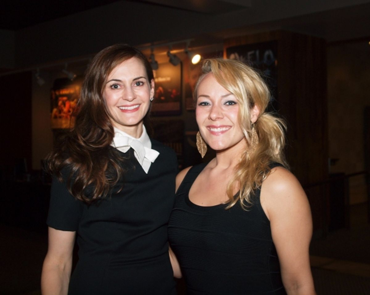 Deborah Puette and KrisTina Johnson at 