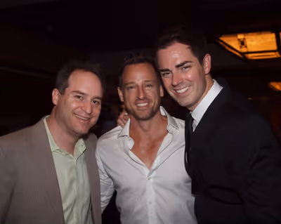 Producing Artistic Director Brian Kite, Josh Adamson, and Michael Matthews Photo