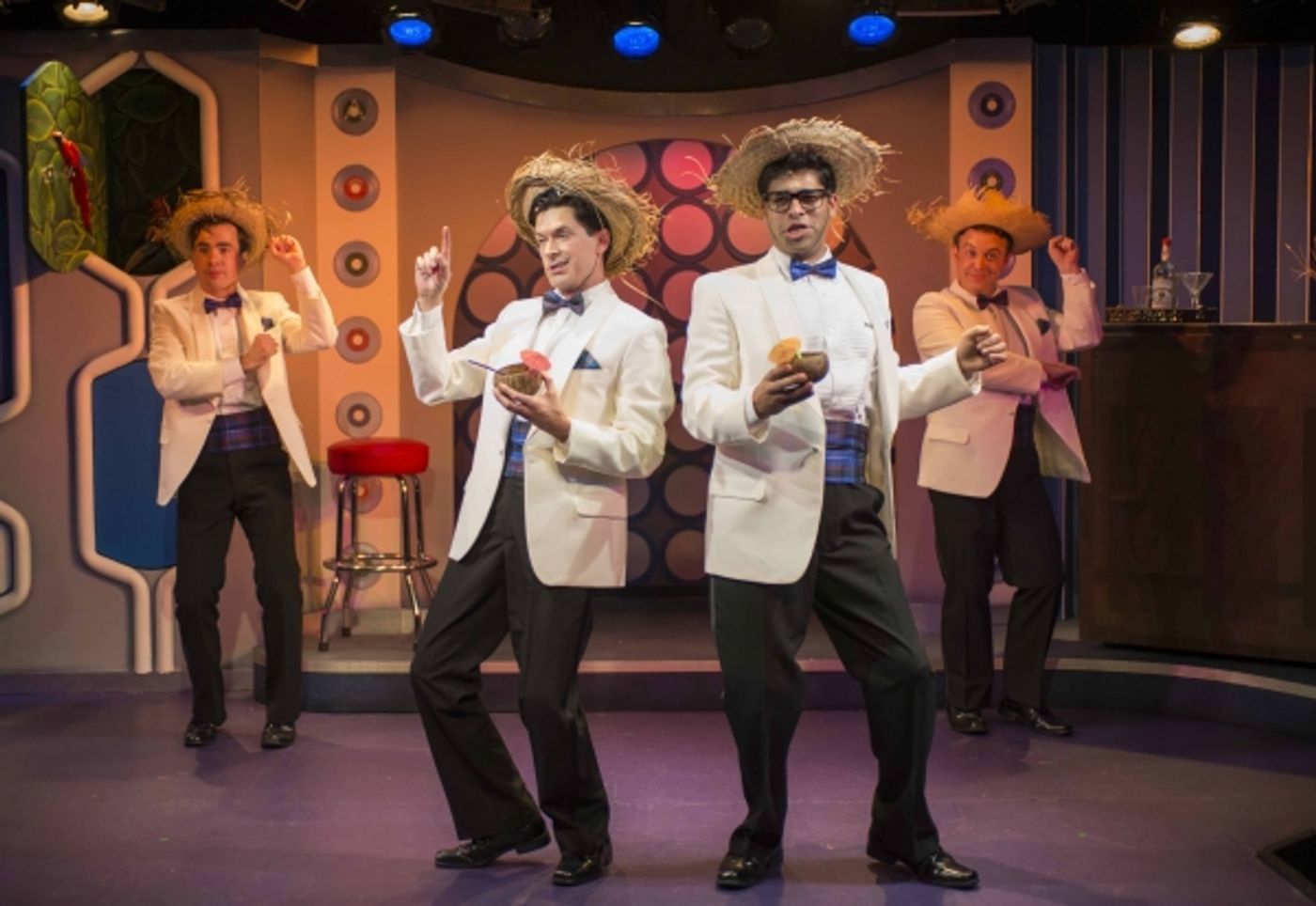 Photo Flash: First Look at Adam Estes, Paul Helm and More in Milwaukee Rep's FOREVER PLAID  Image