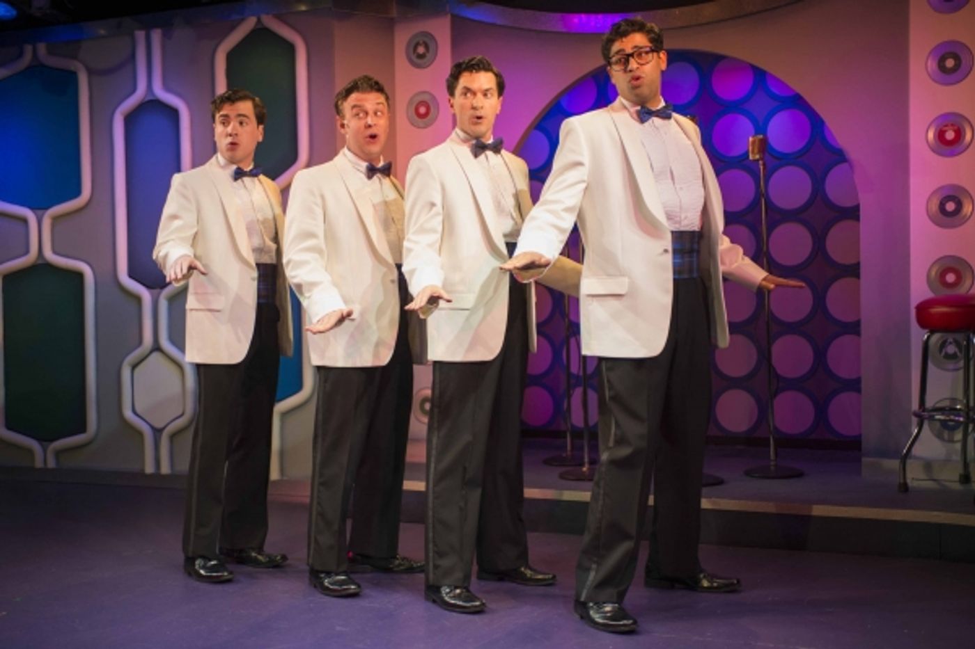 Photo Flash: First Look at Adam Estes, Paul Helm and More in Milwaukee Rep's FOREVER PLAID  Image