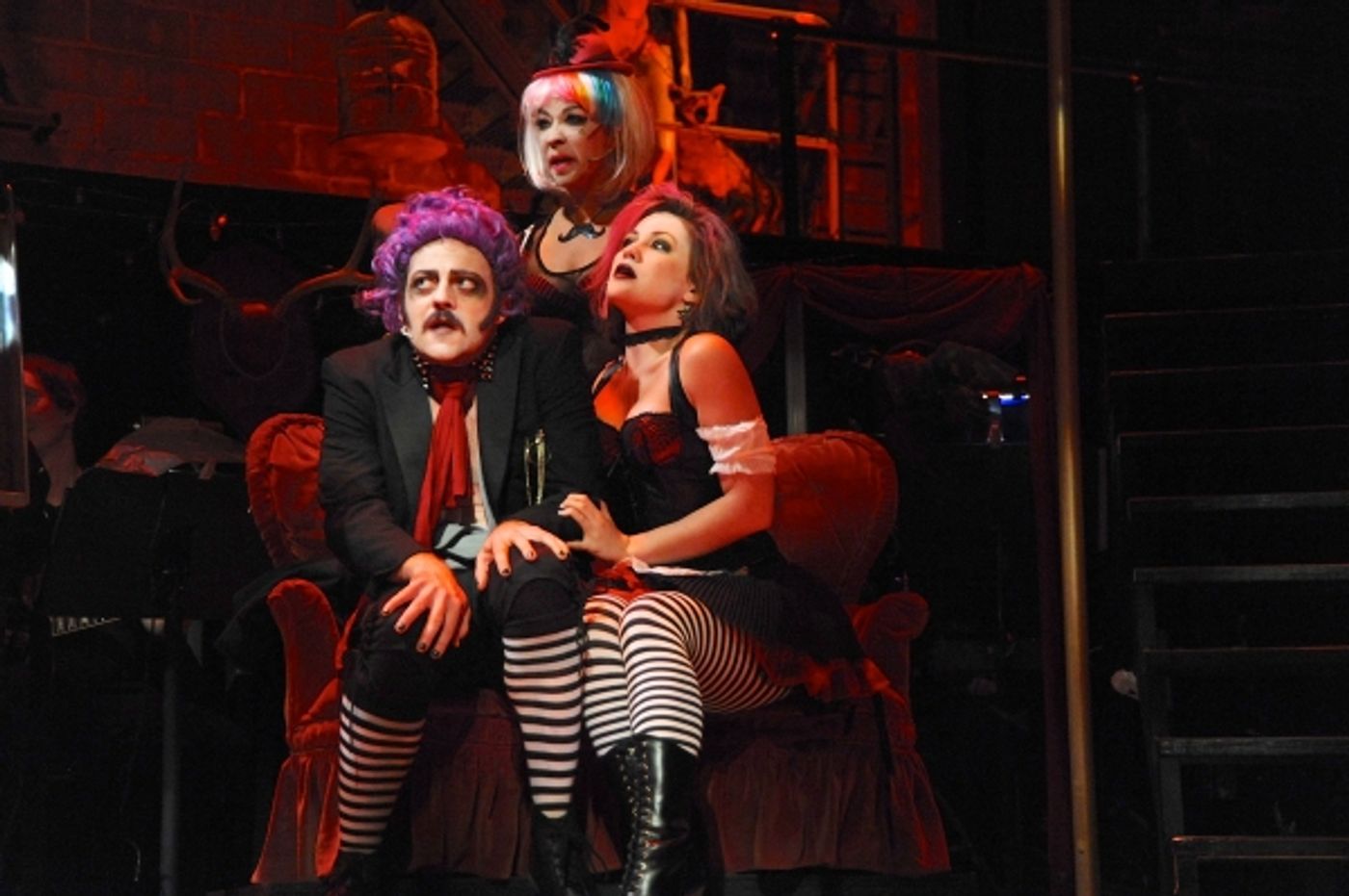 Photo Flash: First Look at Nick Adams, Lauren Molina, Kevin Cahoon & More in Bucks County Playhouse's THE ROCKY HORROR SHOW!  Image