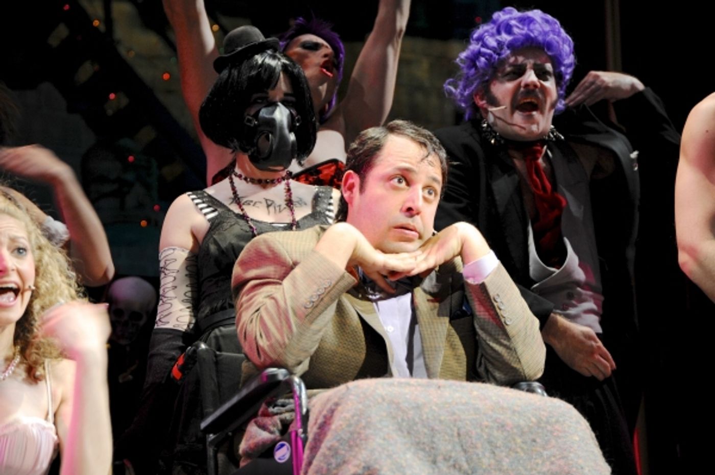 Photo Flash: First Look at Nick Adams, Lauren Molina, Kevin Cahoon & More in Bucks County Playhouse's THE ROCKY HORROR SHOW!  Image