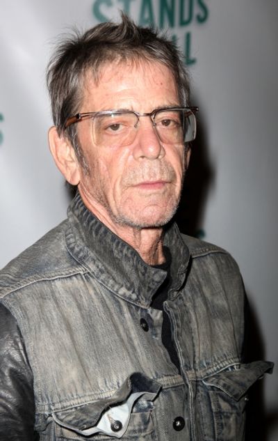 Lou Reed arriving for the Opening Night Performance of the MTC''s Production of TIME  Photo