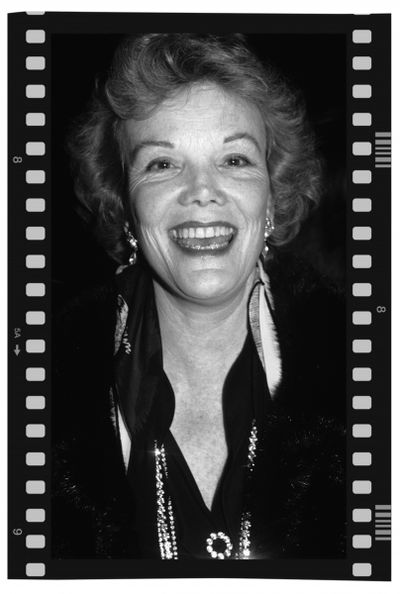 Nanette Fabray photographed in New York City. 1980 Photo
