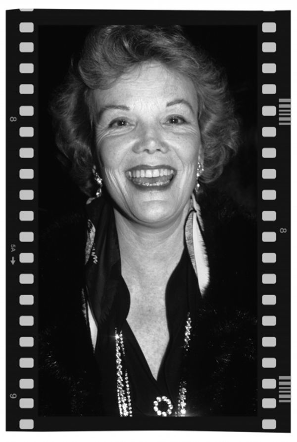 Nanette Fabray photographed in New York City. 1980 Photo