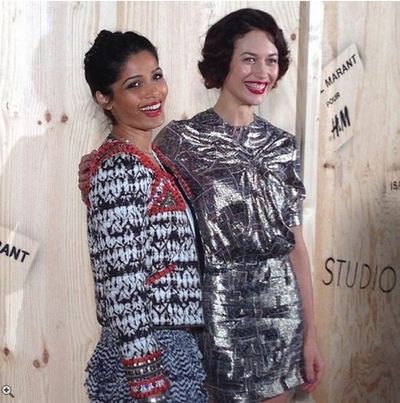 Freida Pinto and Olga Kurylenko Photo