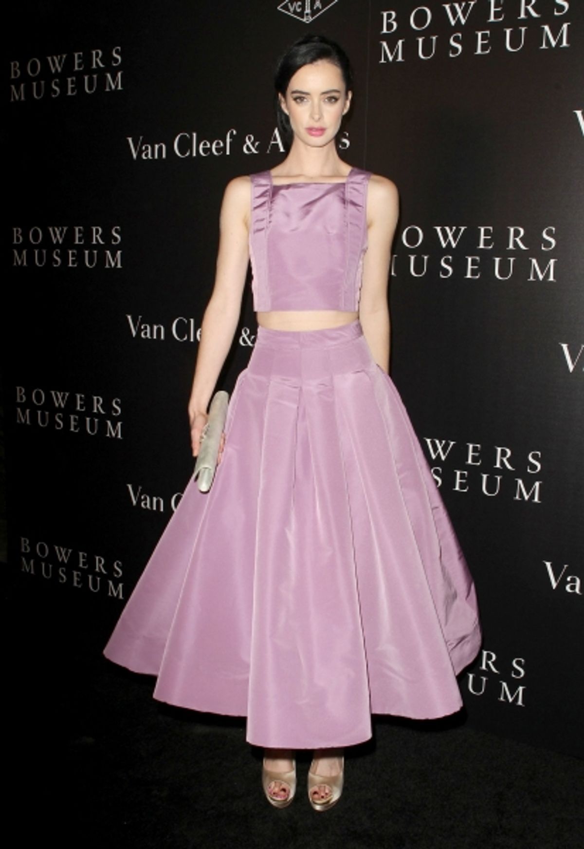 Krysten Ritter at 
The Van Cleef and Arpels Bowers Museum Exhibit Gala in Santa Ana (Photo by Jim Smeal/BEImages)

 at 