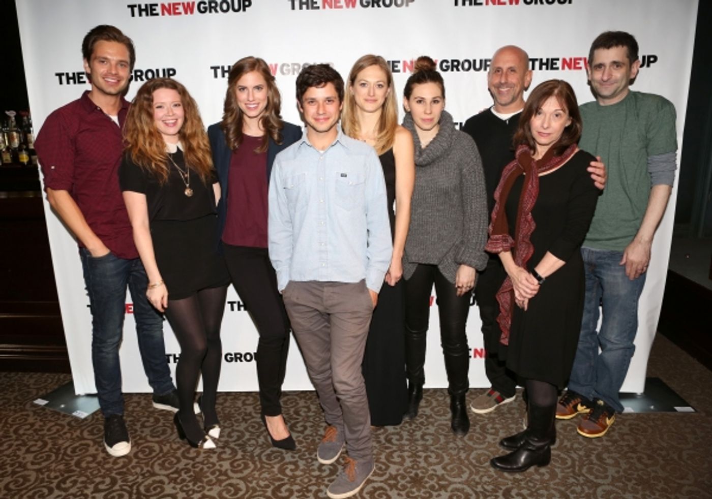 Photo Coverage: Backstage at New Group's CRIMES OF THE HEART Benefit Reading with Allison Williams, Zosia Mamet & More!  Image