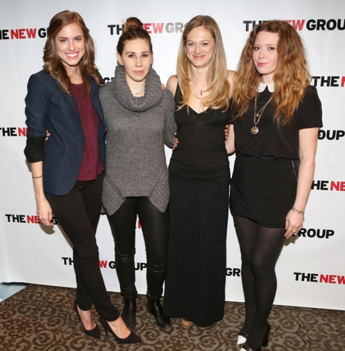 Allison Williams, Zosia Mamet, Marin Ireland and Natasha Lyonne  at 