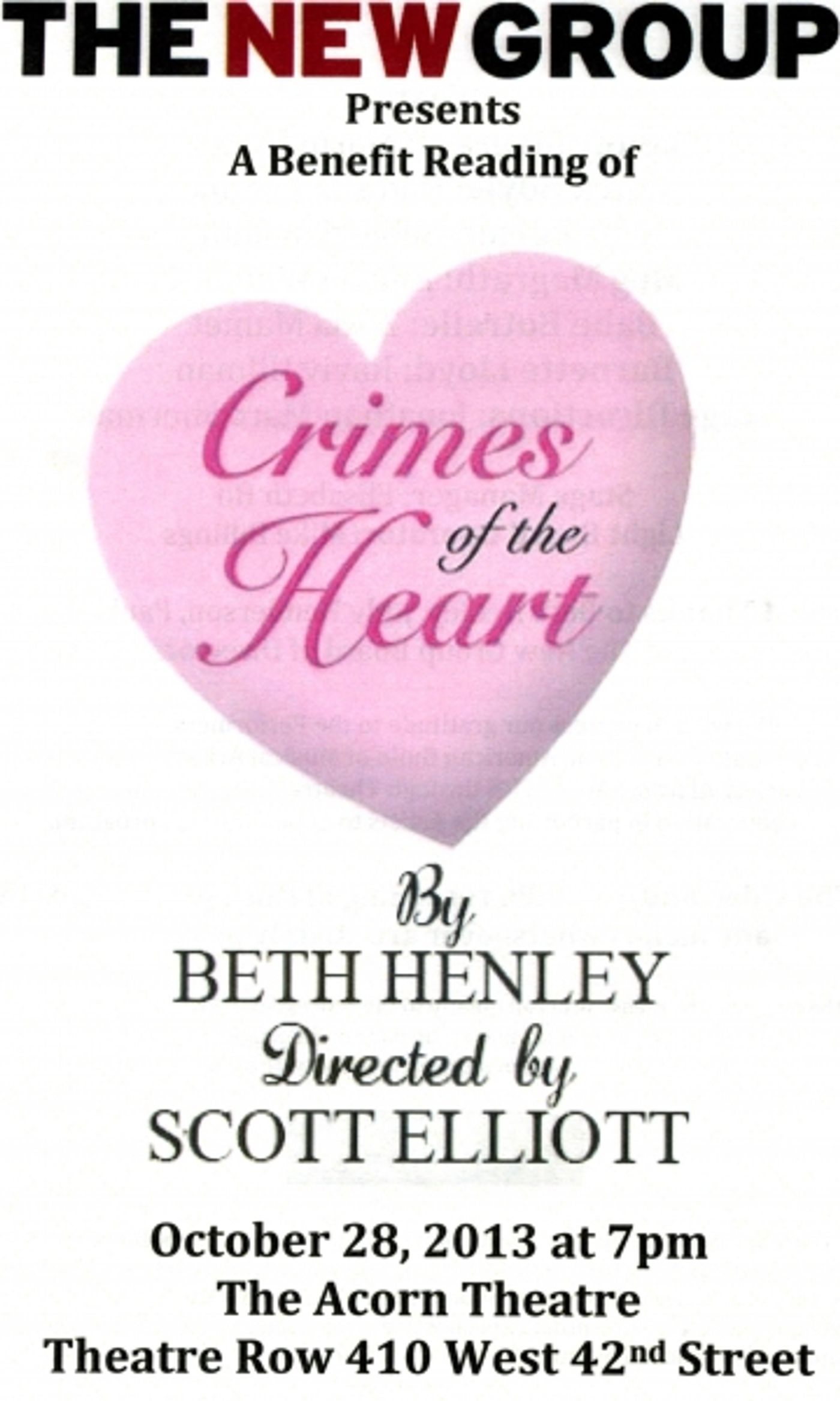 Photo Coverage: Backstage at New Group's CRIMES OF THE HEART Benefit Reading with Allison Williams, Zosia Mamet & More!  Image