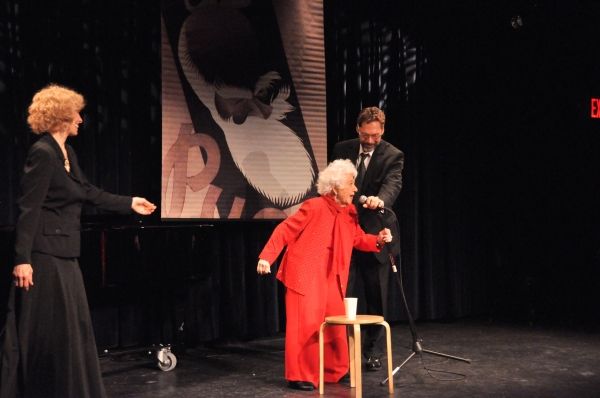 Beth Ertz, Charlotte Rae and David Staller Photo
