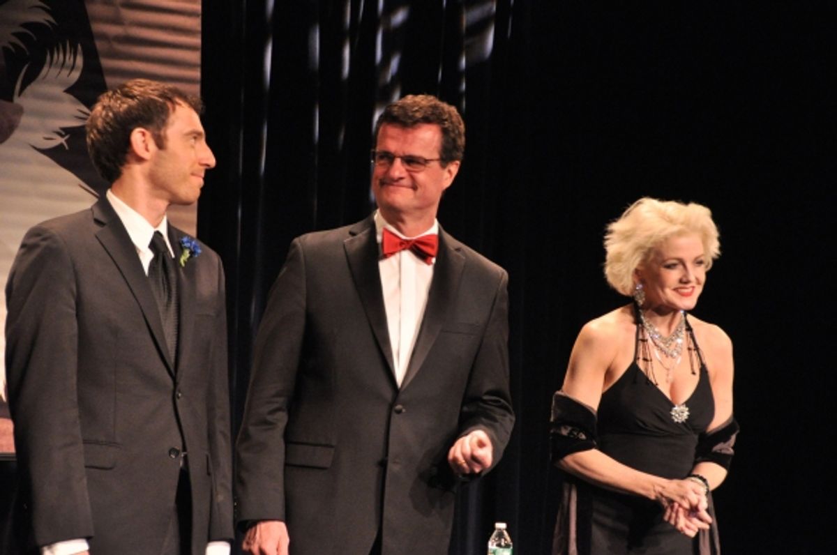 Max Gordon Moore, Michael Cumpsty and Alison Fraser at 