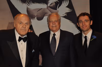 George S. Irving, Robert Osborne and Max Gordon Moore Photo
