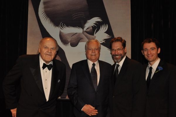 George S. Irving, Robert Osborne, David Staller and Max Gordon Moore Photo