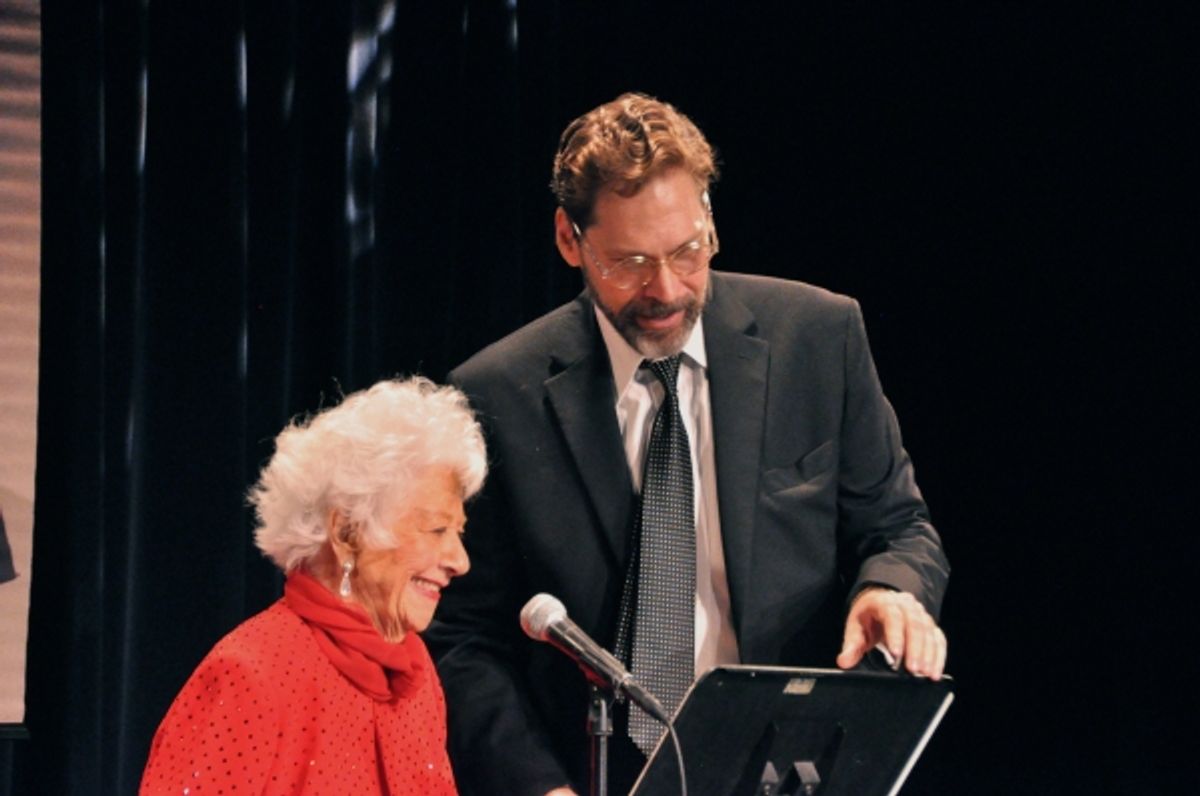 Charlotte Rae and David Staller at 