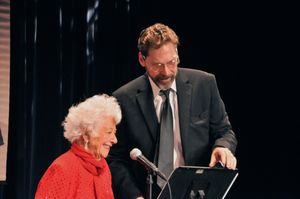 Charlotte Rae and David Staller @ BroadwayWorld Charlotte Rae and David Staller Photo
