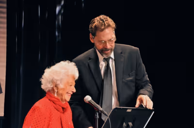 Charlotte Rae and David Staller Photo