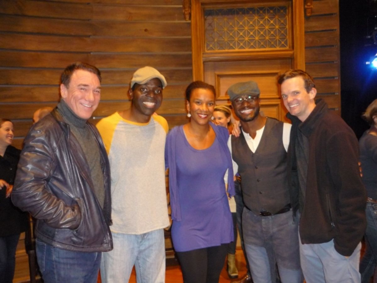 Patrick Page, Chike Johnson, Tijuana Ricks, Taye Diggs, Dashiell Eaves at 
