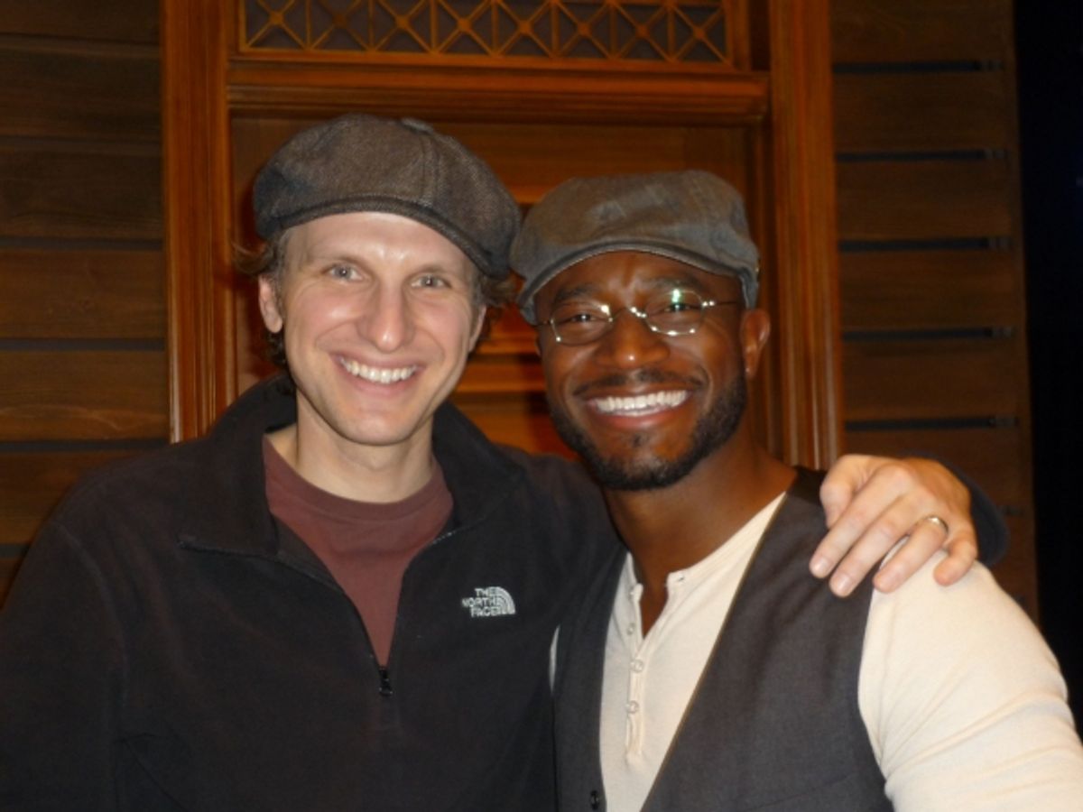 Sebastian Arcelus, Taye Diggs at 
