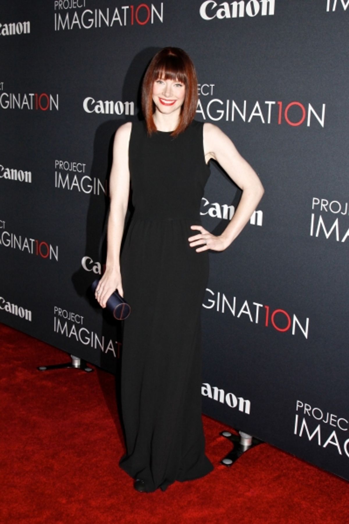 Bryce Dallas Howard at 
Canon presents ''Project Imaginat10n'' film festival in New York (Photo by Gregory Pace/BEImages) at 