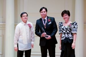 DCG Zaldy Patron, Aris Tuazon, Judge Lorna Schofield Photo