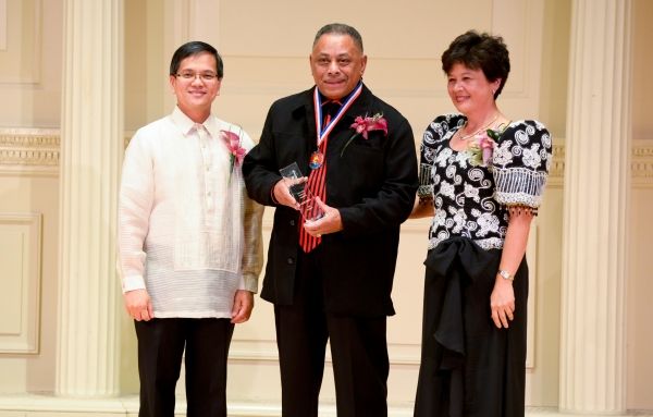 DCG Zaldy Patron, Joe Bataan, Judge Lorna Schofield Photo