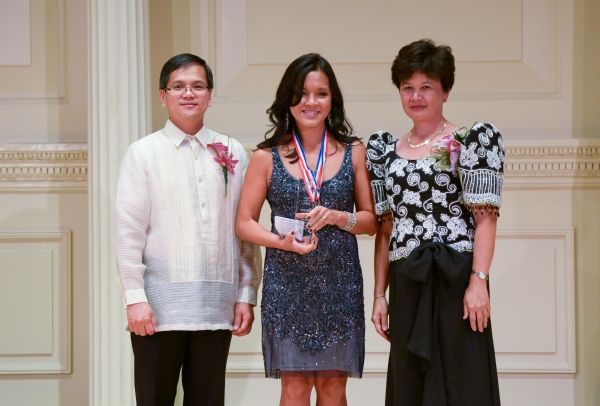 Deputy Consul General Zaldy Patron, Jen Furer, Judge Lorna Schofield Photo