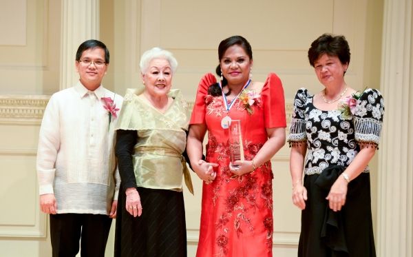 DCG Zaldy Patron, Lumen Castaneda, Marietta Geraldino, Judge Lorna Schofield Photo