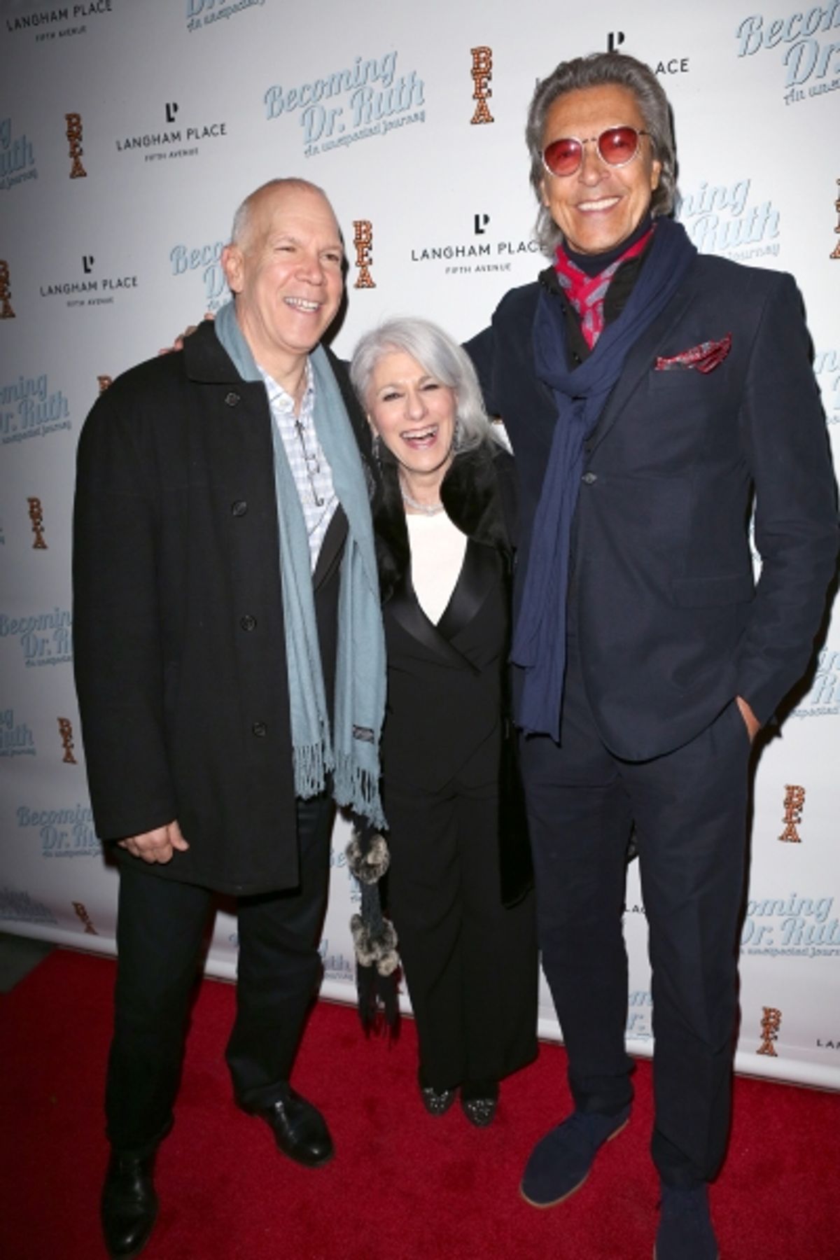 David Zippel, Jamie deRoy and Tommy Tune  at 