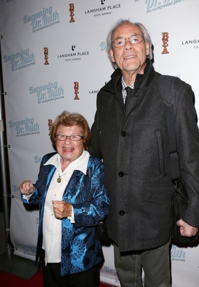 Dr. Ruth Westheimer and Robert Klein  Photo