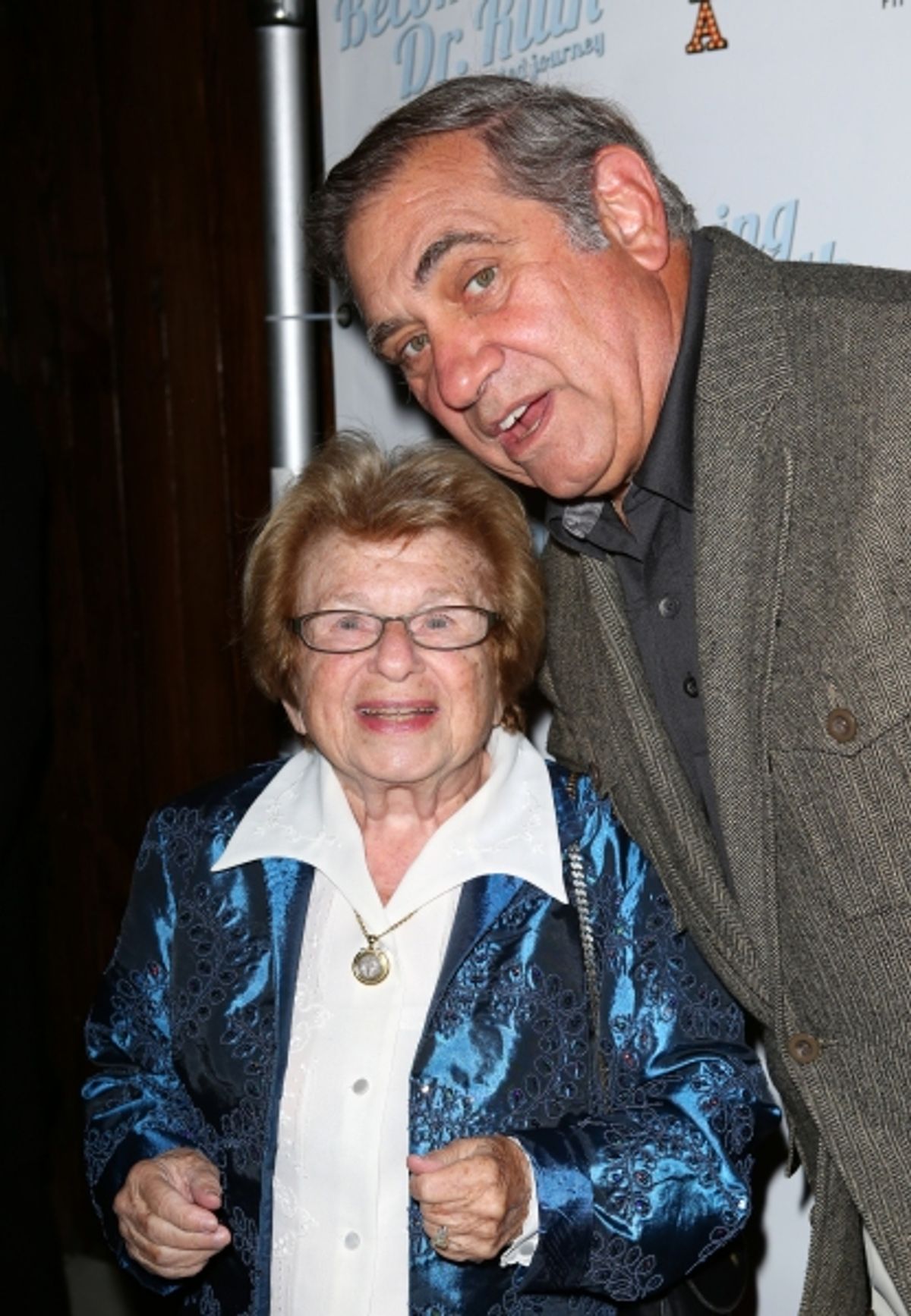 Dr. Ruth Westheimer and Dan Lauria  at 