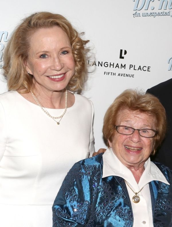 Debra Jo Rupp and Dr. Ruth Westheimer  Photo