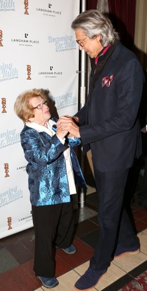 Dr. Ruth Westheimer and Tommy Tune @ BroadwayWorld Dr. Ruth Westheimer and Tommy Tune Photo