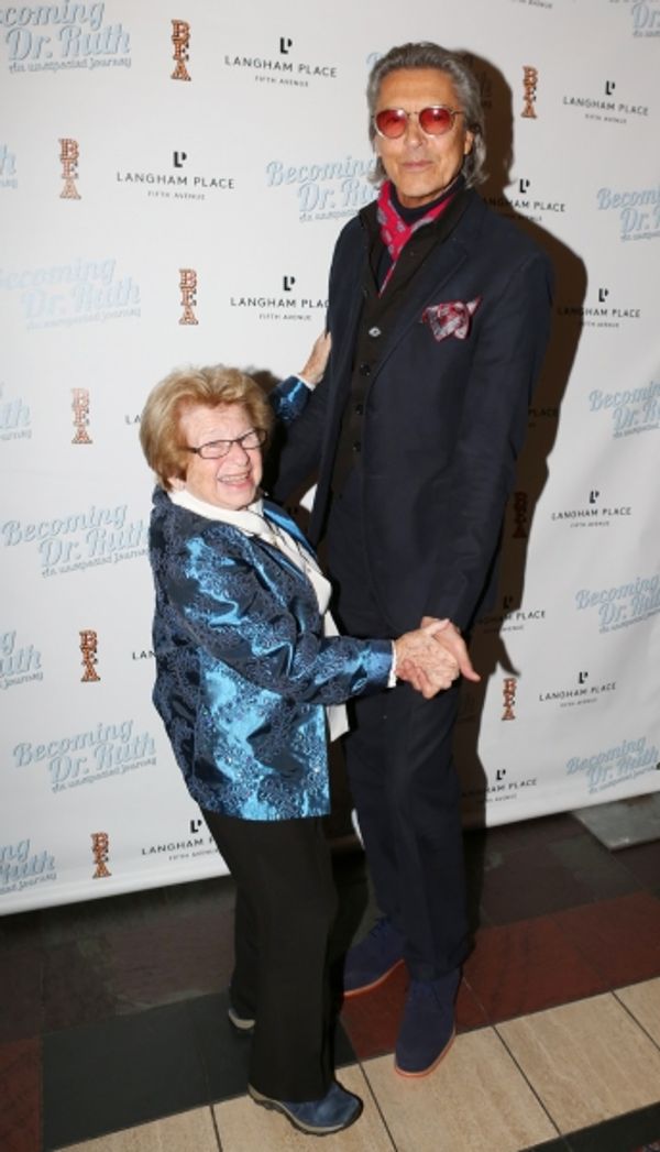 Dr. Ruth Westheimer and Tommy Tune Photo