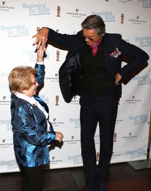 Dr. Ruth Westheimer and Tommy Tune @ BroadwayWorld Dr. Ruth Westheimer and Tommy Tune Photo