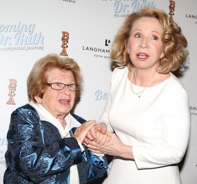 Dr. Ruth Westheimer and Debra Jo Rupp  Photo