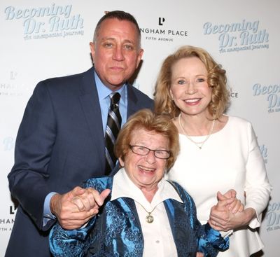 Michael Alden, Debra Jo Rupp, Dr. Ruth Westheimer   Photo
