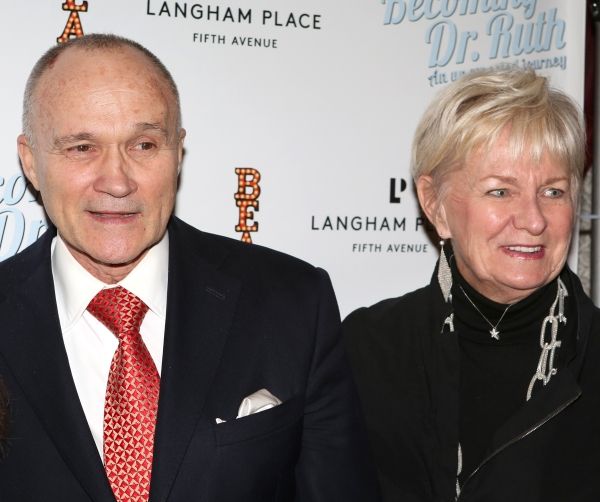 Police Commissioner Ray Kelly with wife Veronica Photo