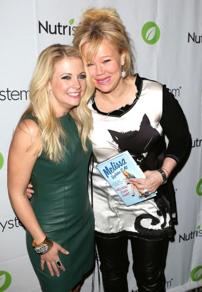 Melissa Joan Hart with Caroline Rhea  Photo