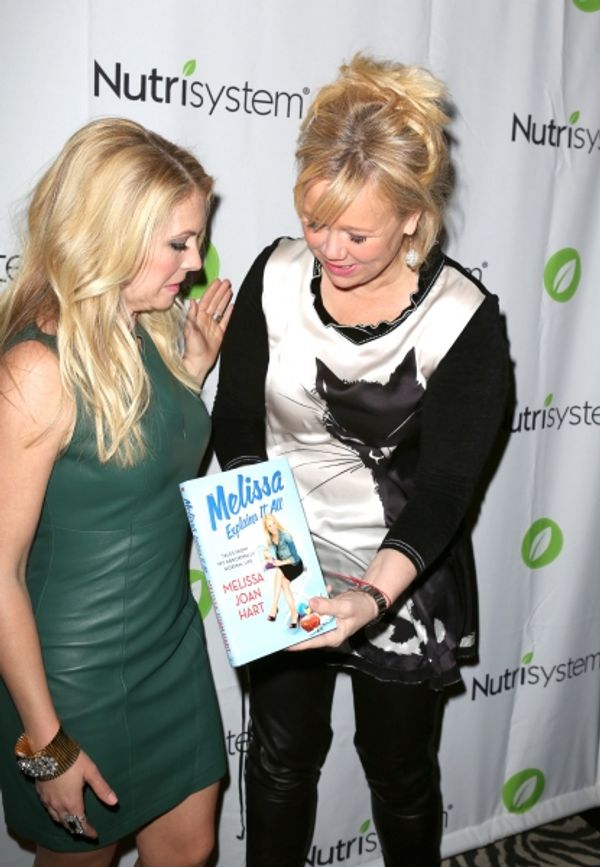 Melissa Joan Hart with Caroline Rhea  Photo