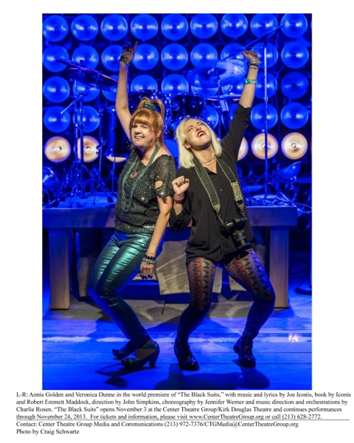 Annie Golden and Veronica Dunne  at 